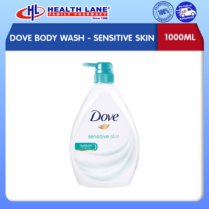 DOVE SABUN BADAN- SENSITIF KULIT (1000ML)